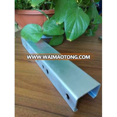 Mild Carbon steel cold roll formed c channel for ceiling system with hole