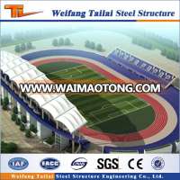 stadium bleachers shed steel structure tubular truss