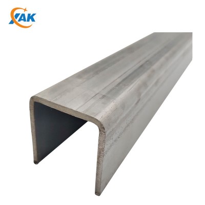 Direct Supply Hot Dip Galvanized Angle Steel Channel Steel U Channel 41*41 mm Light Steel Frame