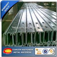 Strut Steel galvanized uni strut c channel