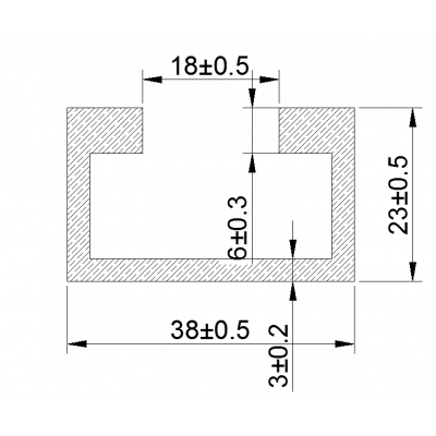 carbon steel pre cast C Channel